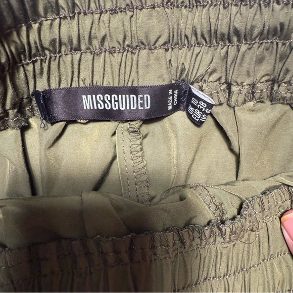 Olive Green Men's Shorts - Picture 10 of 14